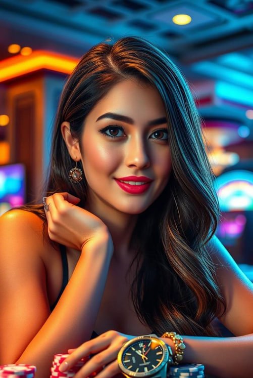 Studio dealer JILI dengan multi-kamera menampilkan meja roulette dan blackjack live di platform ombak 777