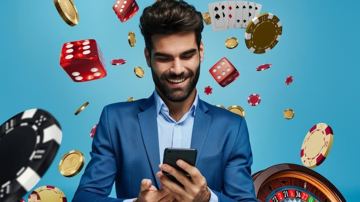 Menu utama aplikasi ombak 777 menampilkan tab untuk Plushie Frenzy, sportsbook, live-dealer, dan slot dalam satu dashboard